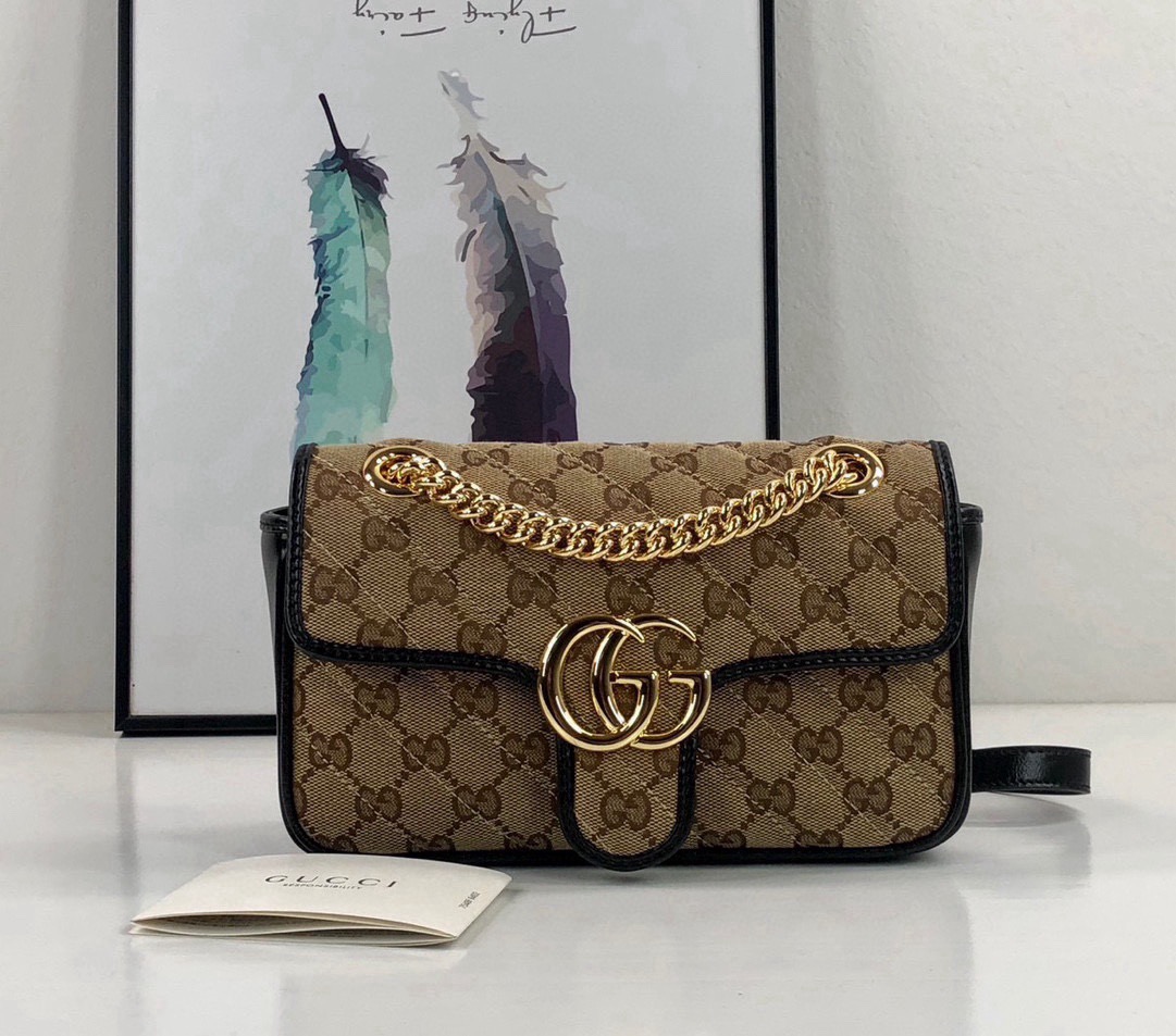 GG MARMONT MATELASSÉ MINI BAG (Original Edition)