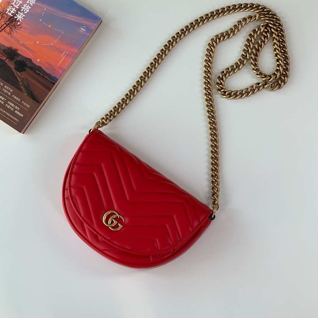 GG MARMONT MATELASSE CHAIN MINI BAG (Original Edition)