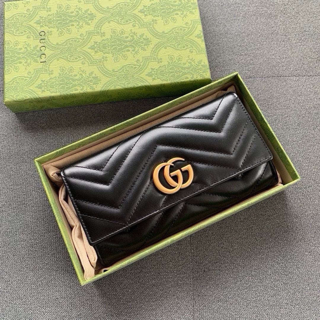 GG MARMONT CONTINENTAL WALLET (Original Edition)