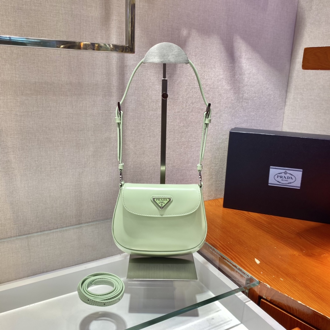 Prada Cleo brushed leather mini bag (Original Edition)