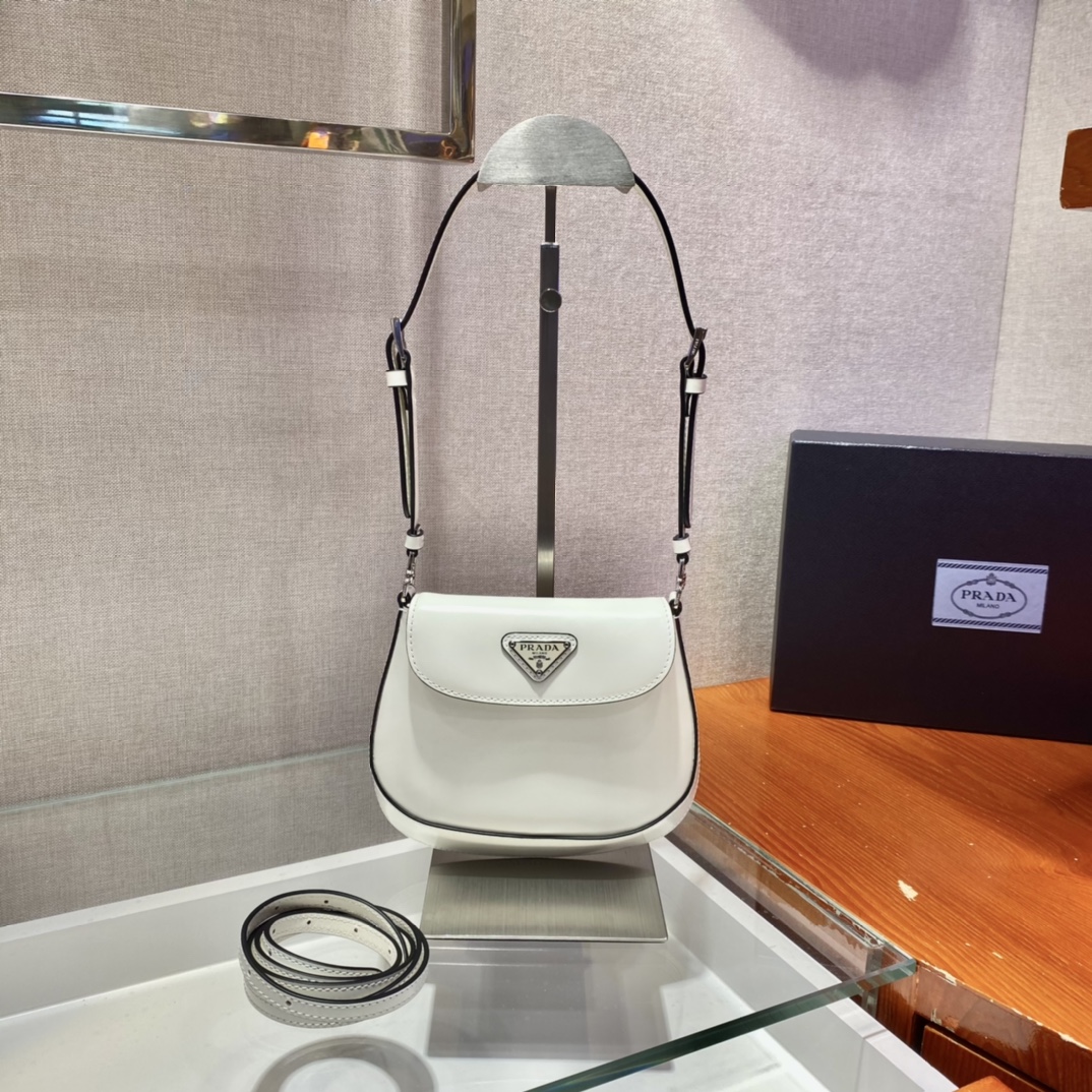 Prada Cleo brushed leather mini bag (Original Edition)