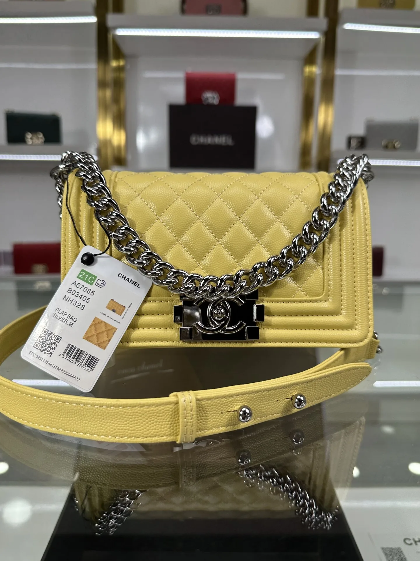 SMALL BOY CHANEL HANDBAG