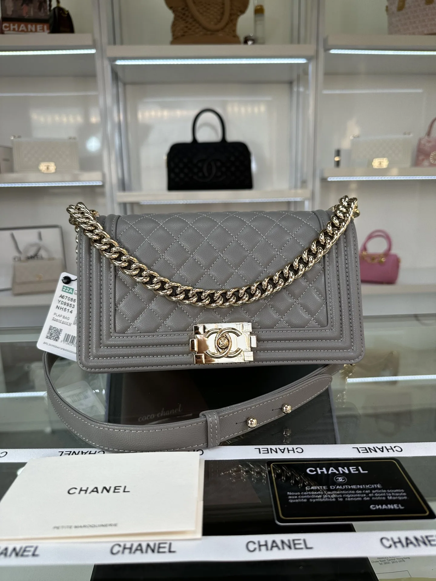 BOY CHANEL HANDBAG