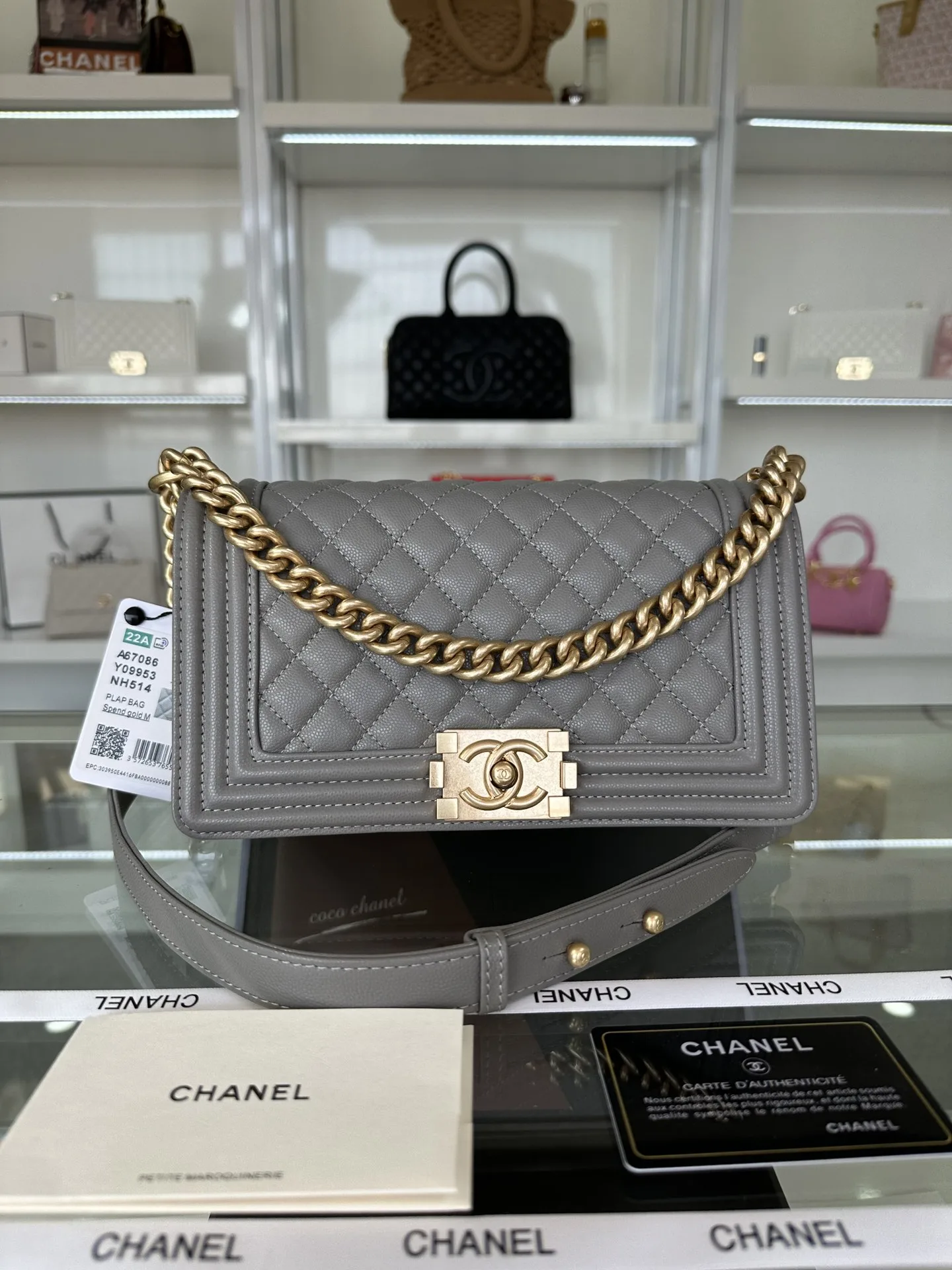 BOY CHANEL HANDBAG